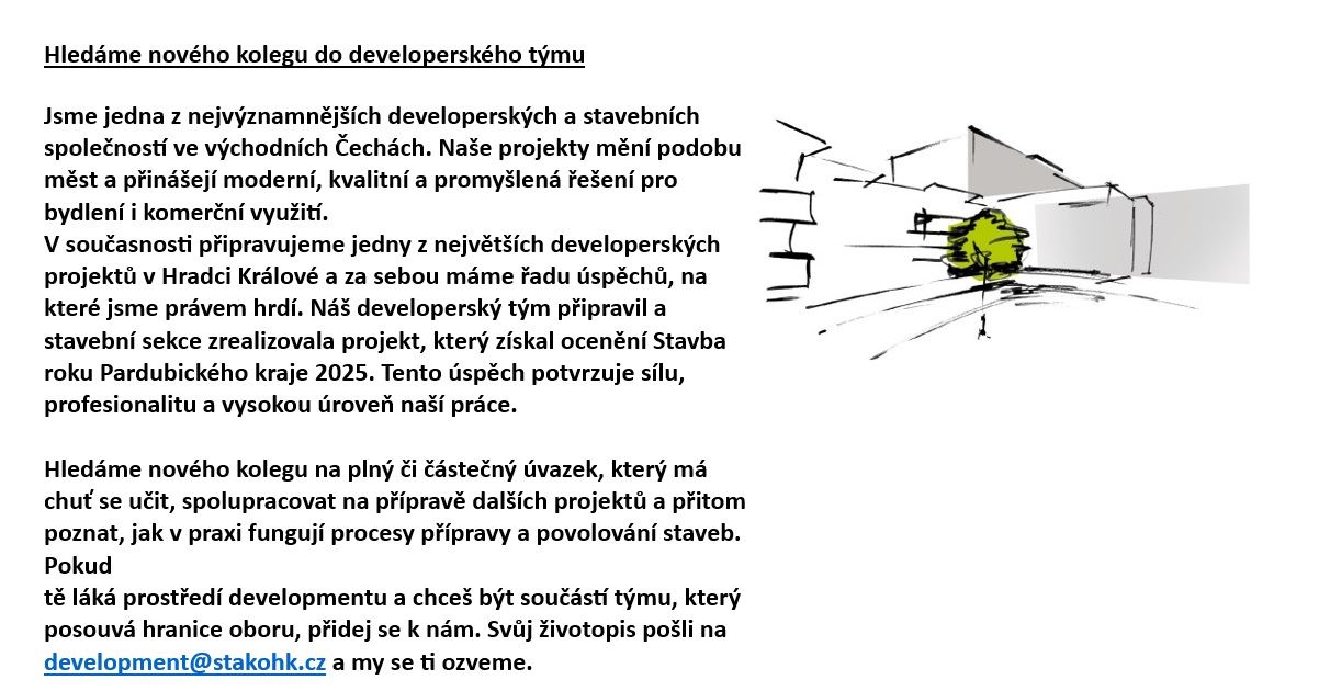 Hledáme nového kolegu do developerského týmu